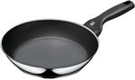 WMF Ceradur Profi Bratpfanne 24 cm Induktion, Cromargan Edelstahl beschichtet,