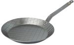 DeBuyer 5616.24 Steakpfanne, Edelstahl, silber, 24 cm
