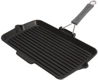 STAUB,Grill Pans,Grillpfanne,34cm,Schwarz,Gusseisen,rechteckig