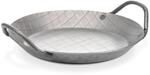 GSW 859035 Gastro Traditionell Eisenpfanne geschmiedet, Servierpfanne mit Zwei