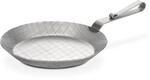 GSW 859028 Gastro Traditionell Eisenpfanne geschmiedet, Servierpfanne mit gebogenem