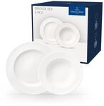 Villeroy & Boch - For Me Dinner Set 8 teilig Wei&szlig;, Sp&uuml;lmaschinenfest,