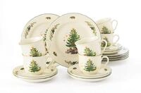 Kaffeeservice 18-teilig | Marieluise elfenbein Weihnachten | Seltmann Weiden