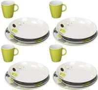 BRUNNER All Inclusive Teller aus Melamin Space - 16-tellig