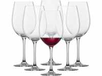 SCHOTT ZWIESEL Bordeaux Rotweinglas Classico (6er-Set), klassische...