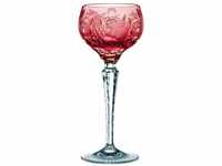 Nachtmann Weinglas mit Schliffdekoration, Rotes Weinglas, Kristallglas, 230 ml,