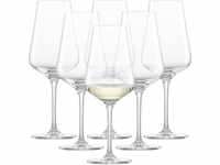 SCHOTT ZWIESEL Weißweinglas Fine (6er-Set), stilvolle Weingläser für...