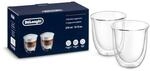 Thermisches Glas DeLonghi DLSC311 Doppelwandiges Cappuccino-Set, 2 St&uuml;ck (1