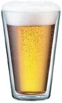 Bodum CANTEEN Gl&auml;ser-Set (Doppelwandig, 0,4 liters) transparent, 2 Count (Pack of 1)
