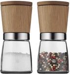 WMF Ceramill Nature Salz und Pfefferm&uuml;hle Set 2-teilig, Gew&uuml;rzm&uuml;hle holz,