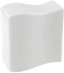 Villeroy und Boch NewWave Salzstreuer, Premium Porzellan, Wei&szlig;
