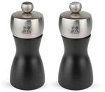 PEUGEOT - M&uuml;hlenset Fidji 12 cm Pfefferm&uuml;hle und Salzm&uuml;hle - Stahlmahlwerk -