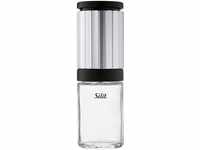Silit Piccante Salz und Pfeffermühle unbefüllt, 14 cm, Edelstahl Glas