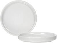 Zassenhaus M&uuml;hlenuntersetzer Porzellan wei&szlig;, 2er-Set, Made in Germany, Ma&szlig;e: H: