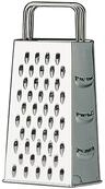 K&uuml;chenprofi 4-Kant-Reibe Jumbo 11x8x23,5cm, Metallisch