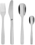 Alessi "KNIFEFORKSPOON" Besteckset 24 teilig, Messer mit Zylinderblock, 9.6 x 36 x 19