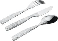 Alessi MW03S5 Dressed Besteckset bestehend aus einem Tafell&ouml;ffel, einer Tafelgabel,