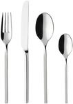 Villeroy & Boch NewWave Tafelbesteck (24-teilig), f&uuml;r bis zu 6 Personen, Glanz,