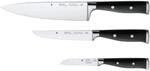 WMF Grand Class Messerset 3teilig, Made in Germany, 3 Messer geschmiedet,