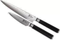 KAI Shun Classic japanisches Kochmesser 2er Set -Allzweckmesser 15 cm Klingenl&auml;nge +