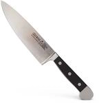 G&uuml;de Solingen - kleines Kochmesser geschmiedet, 16 cm, POM schwarz, ALPHA,