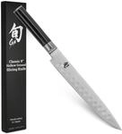 KAI Shun Classic japanisches Schinkenmesser 23 cm Klingenl&auml;nge mit Kullenschliff -