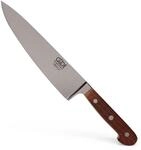 G&Uuml;DE Solingen Tradition - Kochmesser geschmiedet, 21 cm, Pflaumenholz, F.G&Uuml;DE,