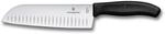 Victorinox Swiss Classic Santokumesser, Messer Asiatischer Art, Extra Scharfe Klinge,
