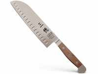 GÜDE Solingen - Santoku Messer mit Kulle geschmiedet, 18 cm, Fasseichenholz,...