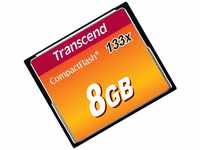 Transcend CFCard 8GB 133x, TS8GCF133