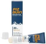 PIZ BUIN Mountain 2-in-1 Sonnencreme LSF 30 20 ml und Lippenpflege LSF 30 2,3 ml,