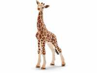 schleich 14751 Giraffenbaby, für Kinder ab 3+ Jahren, WILD LIFE - Spielfigur