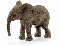 schleich 14763 Afrikanisches Elefantenbaby, für Kinder ab 3+ Jahren, WILD LIFE -
