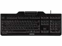 CHERRY KC 1000 SC, UK-Layout, QWERTY Tastatur, kabelgebundene Security-Tastatur...