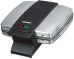 Cloer 6235 Sandwichmaker, 930 W, f&uuml;r 2 ganze Toast, Muschelform, optische