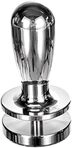 ECM 89415 Tamper druckregulierend, Aluminium poliert, edelstahl, Silber