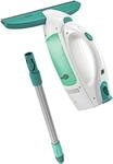 Leifheit Fenstersauger Set Dry and Clean mit Stiel für 360&deg; streifenfreie