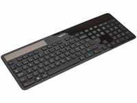 Logitech K750 Kabellose Tastatur, Solarbetrieben, 2.4 GHz Verbindung via...