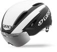Giro Erwachsene Fahrradhelm Air Attack Shield 16, Black/White, L, 200114033
