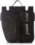 Haberland Fahrradtasche Doppeltasche, Schwarz, 32 x 34 x 16 cm, 25 Liter, DT9825 00