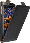 mumbi Echt Leder Flip Case kompatibel mit Samsung Galaxy S6 Edge H&uuml;lle Leder Tasche