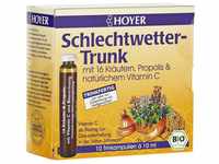 HOYER Schlechtwetter-Trunk Trinkampullen BIO, 10 x 10 ml