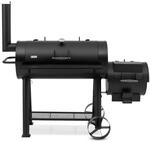 tepro Smoker Milwaukee (Holzkohle-Grillwagen mit Rollen) zum R&auml;uchern, BBQ,...