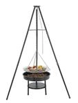 tepro Holzkohlegrill Schwenkgrill Cary, Grillfl&auml;che: ca. 46,5 cm &Oslash;