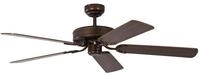 Deckenventilator ohne Beleuchtung Potkuri, Geh&auml;use Bronze Antik, Wendefl&uuml;gel