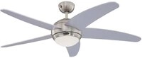 132 cm Deckenventilator Bendan 72220 mit Einzelleuchte und f&uuml;nf Fl&uuml;geln,