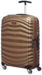 Samsonite Lite-Shock - Spinner S, Handgep&auml;ck, 55 cm, 36 L, Braun (Sand)