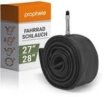 Prophete Fahrradschlauch mit Dunlopventil, passend f&uuml;r 27 x 1,125 bis 28 x 1,50