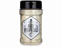 Ankerkraut Aioli-Pfeffer Salz, für Aioli-Butter, Finisher-Salz, 310g im Streuer