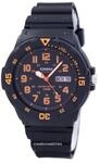 Casio Herren-Armbanduhr Casual Analog Quarz Resin MRW-200H-4B